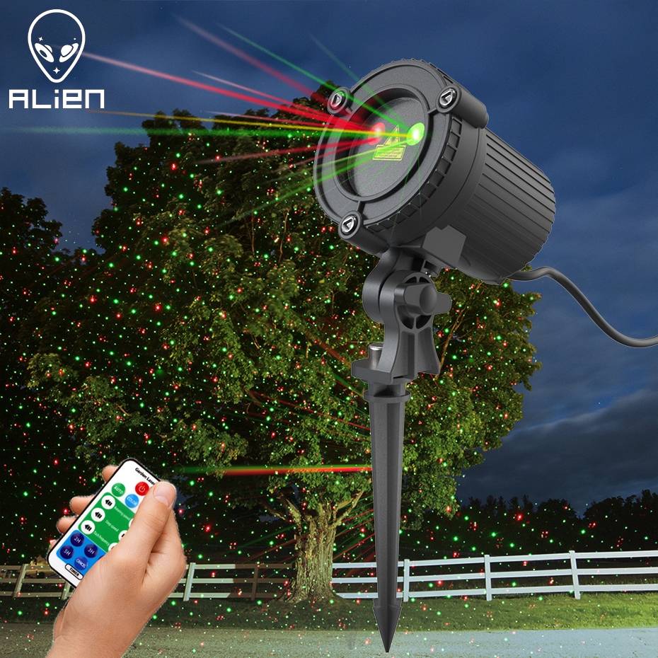 Home Decor Mod - ALIEN Remote Christmas Outdoor RG Laser