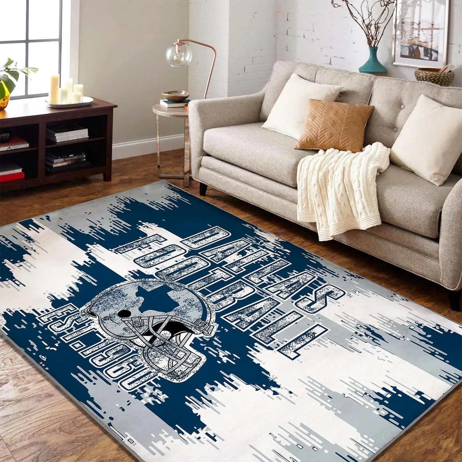 Home Decor Dallas - Football Team Themed Floor Mat Dallas