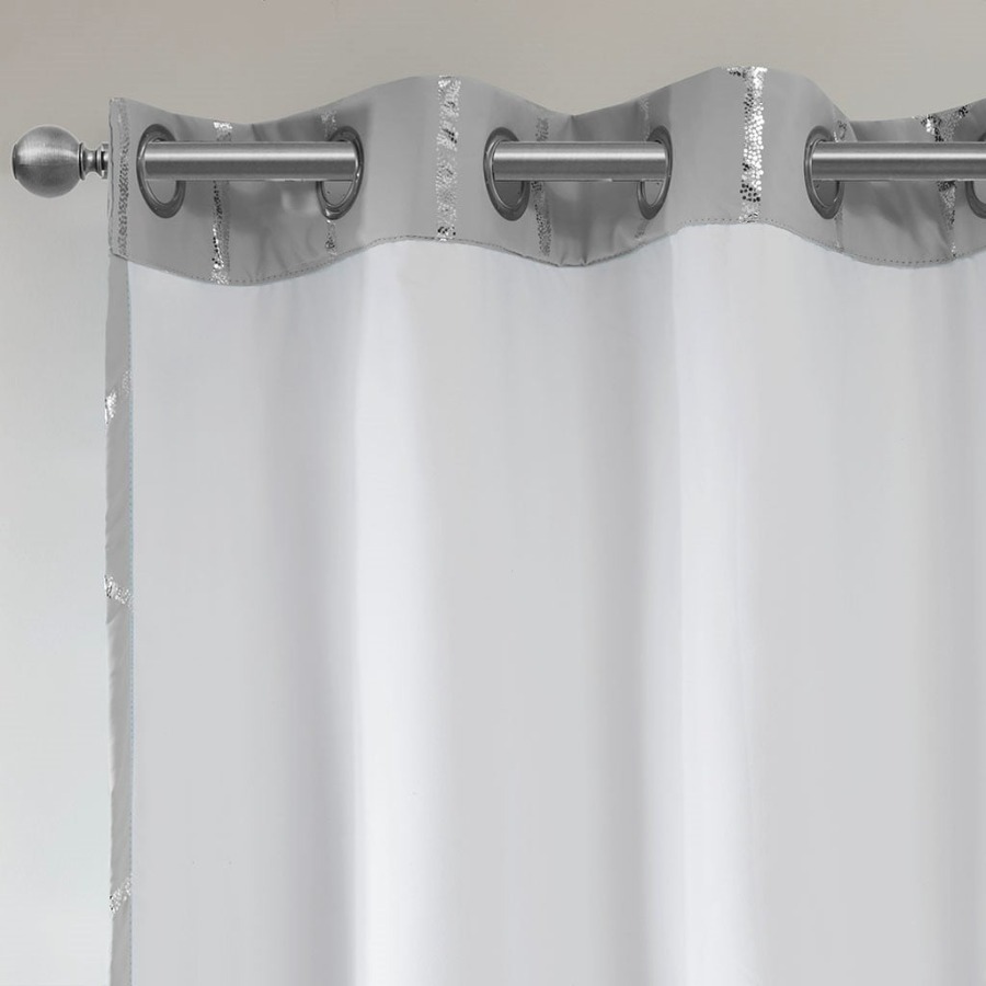 Blackout Curtains - 1 Pc Panel Total Blackout Metallic