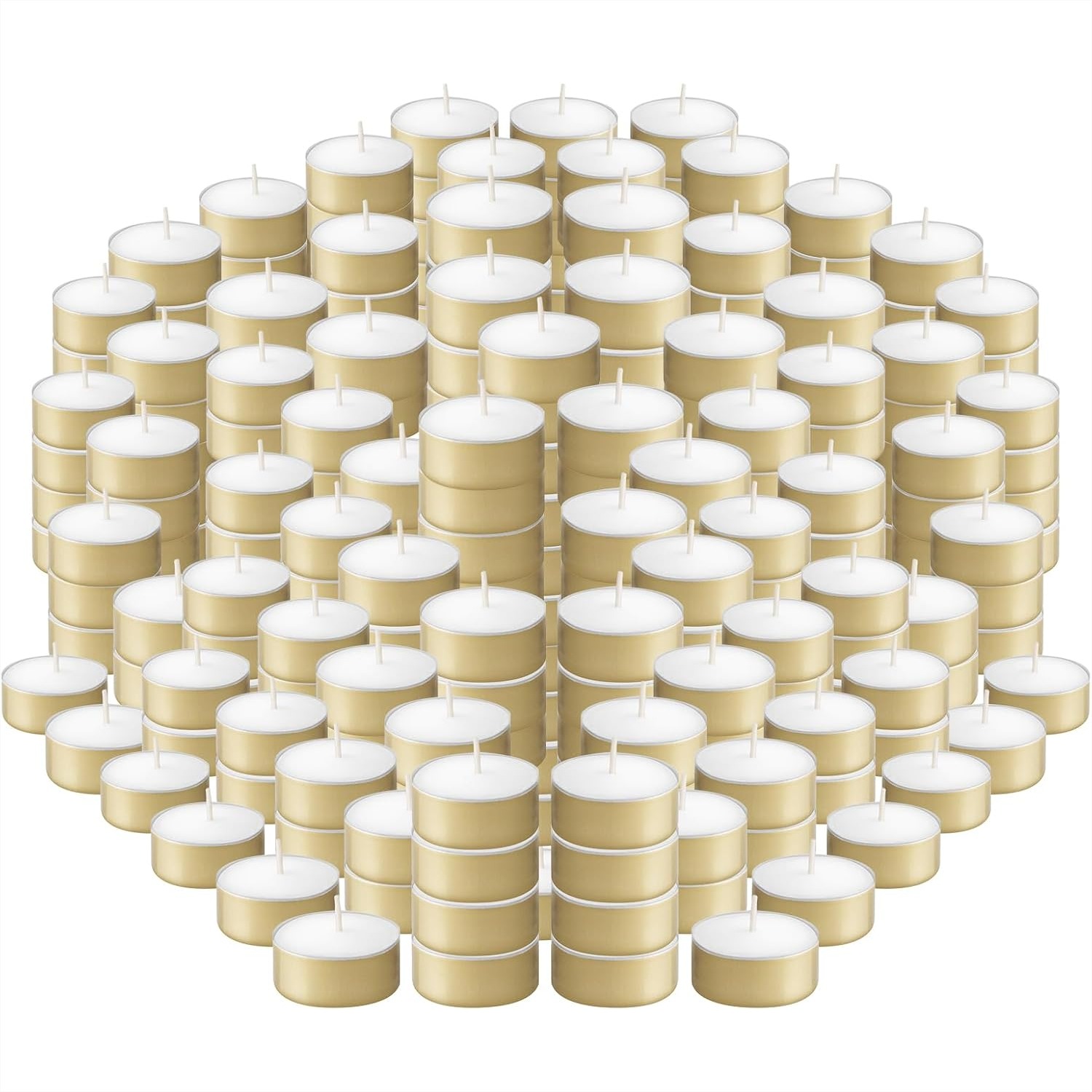 Home Decor Product - Unscented Tealight Candles 150 Pack, Long