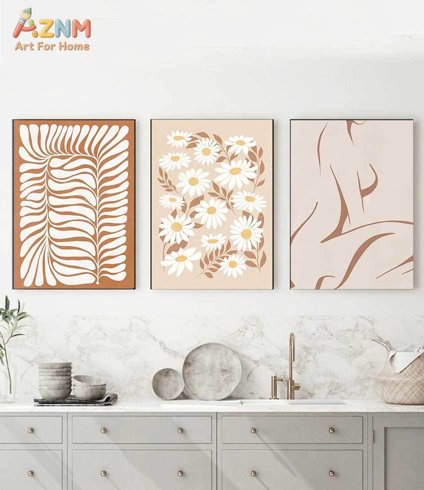 Home Decor Orange - Burnt Orange Terracotta Print Gallery Poster