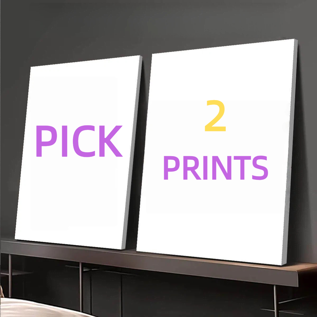Home Decor Wall Pictures - 2pcs/set of custom canvas photo wall
