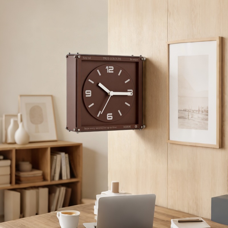 Home Decor Mod - Creative Double Sided Wall Clock Hanging
