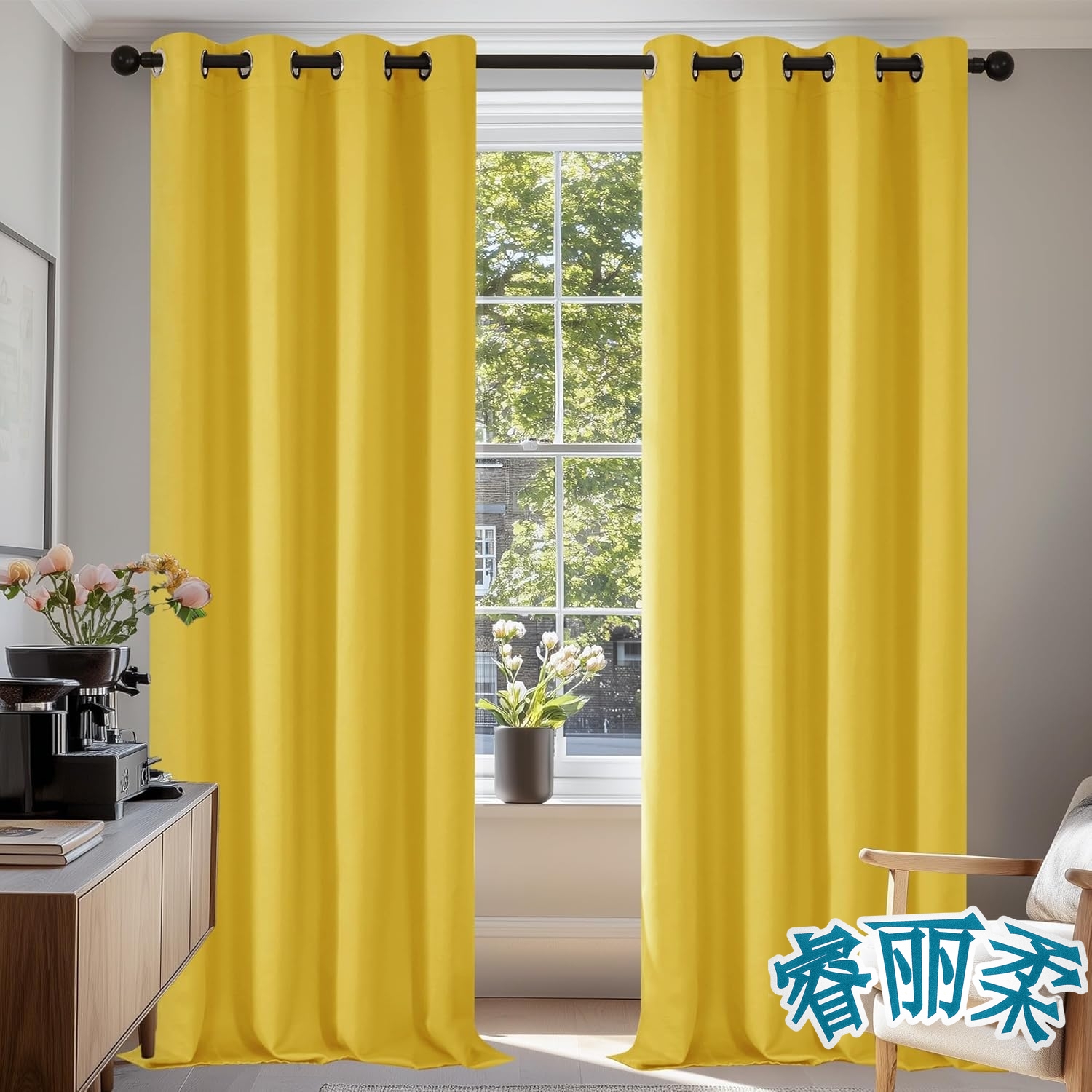 Blackout Curtains - Energy Saving Blackout Curtains 2 Panels