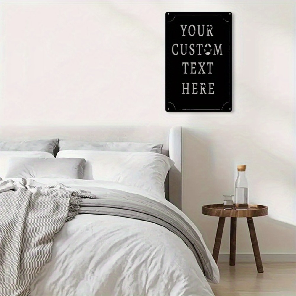 Home Decor Shop - Customizable Easy Hang 2D Flat Metal