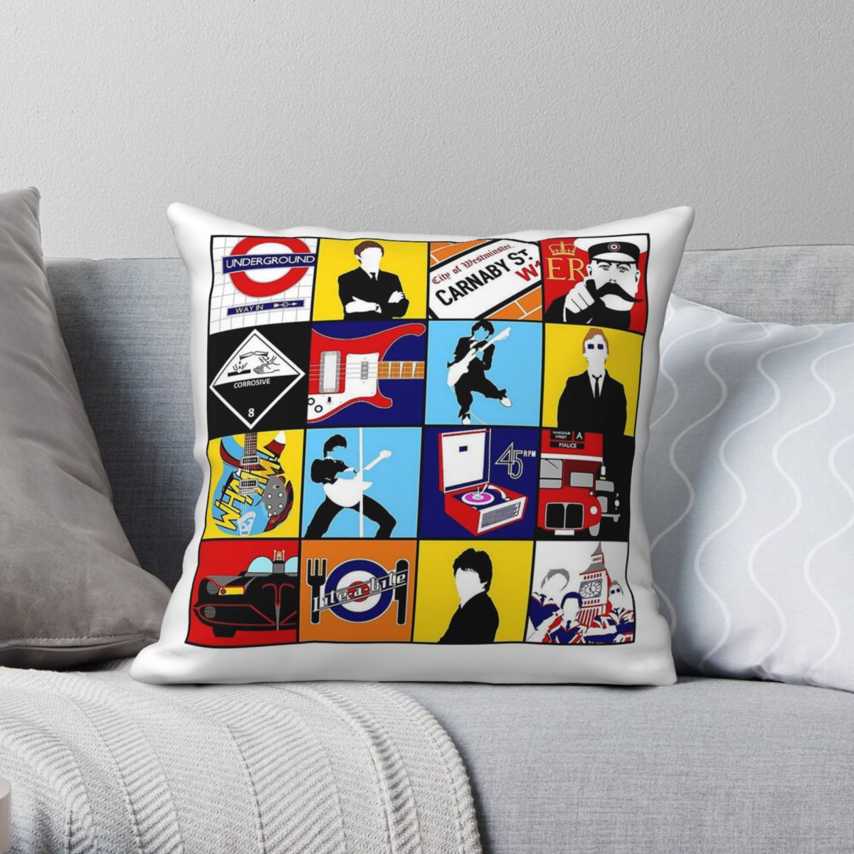 Home Decor Mod - The Jam All Mod Cons Square