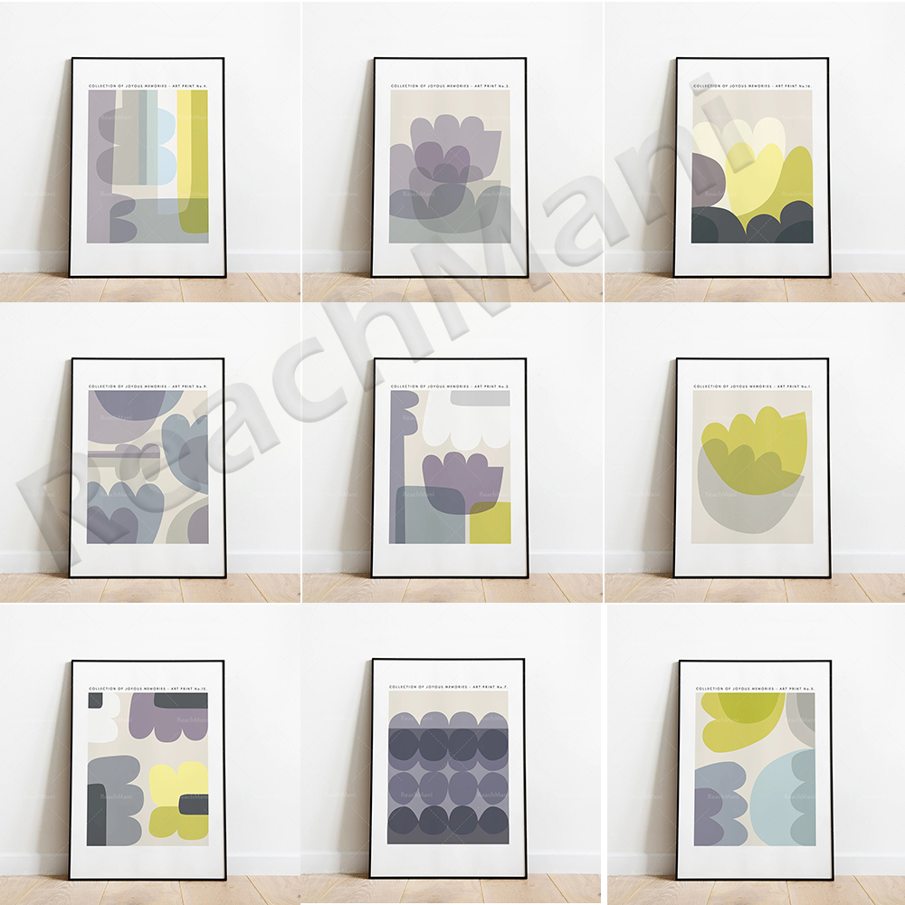 Home Decor Mod - Colorful mid-century Mod poster, modern print