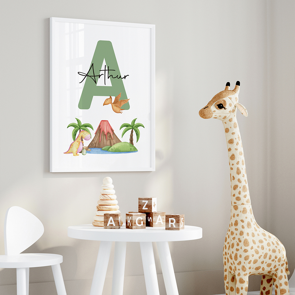 3pcs Personalized Custom Name  - Home Decor Wall Pictures 评论和价格