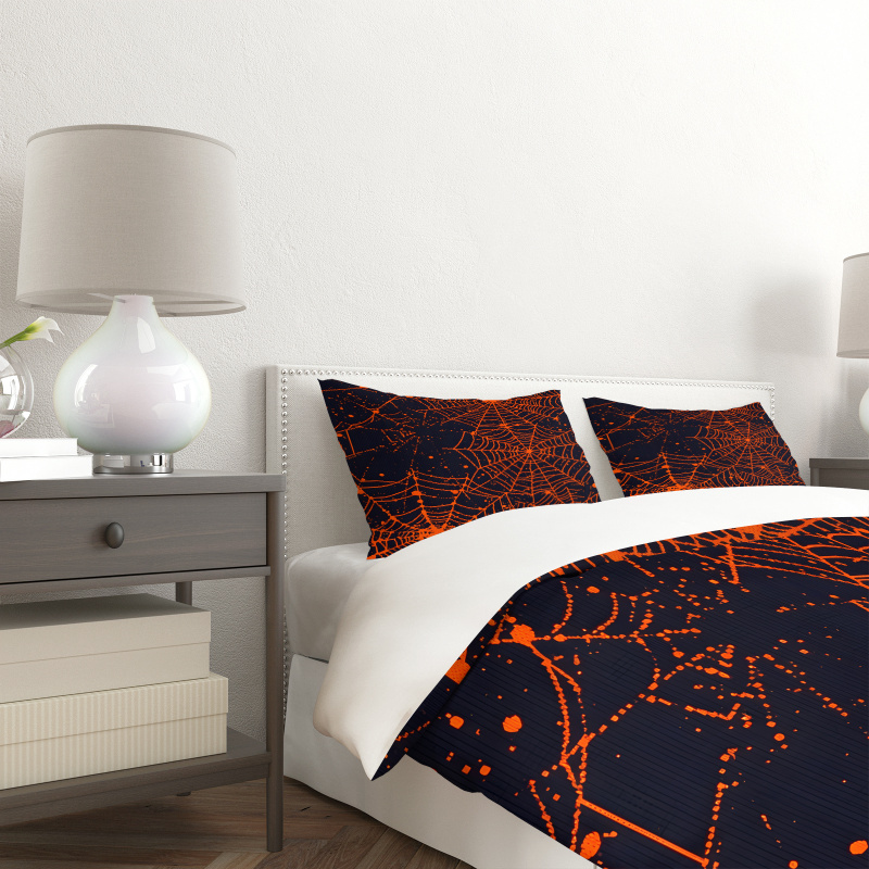 Halloween Orange Spider Web Pr - Home Decor Orange 评论和价格