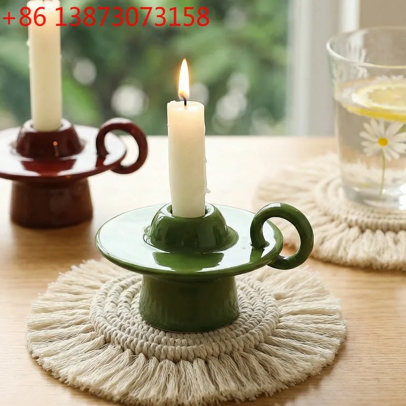 Luxury Ceramic Candle Holder L - Home Decor Mod 评论和价格