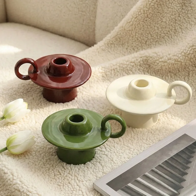 Luxury Ceramic Candle Holder L - Home Decor Mod 评论和价格