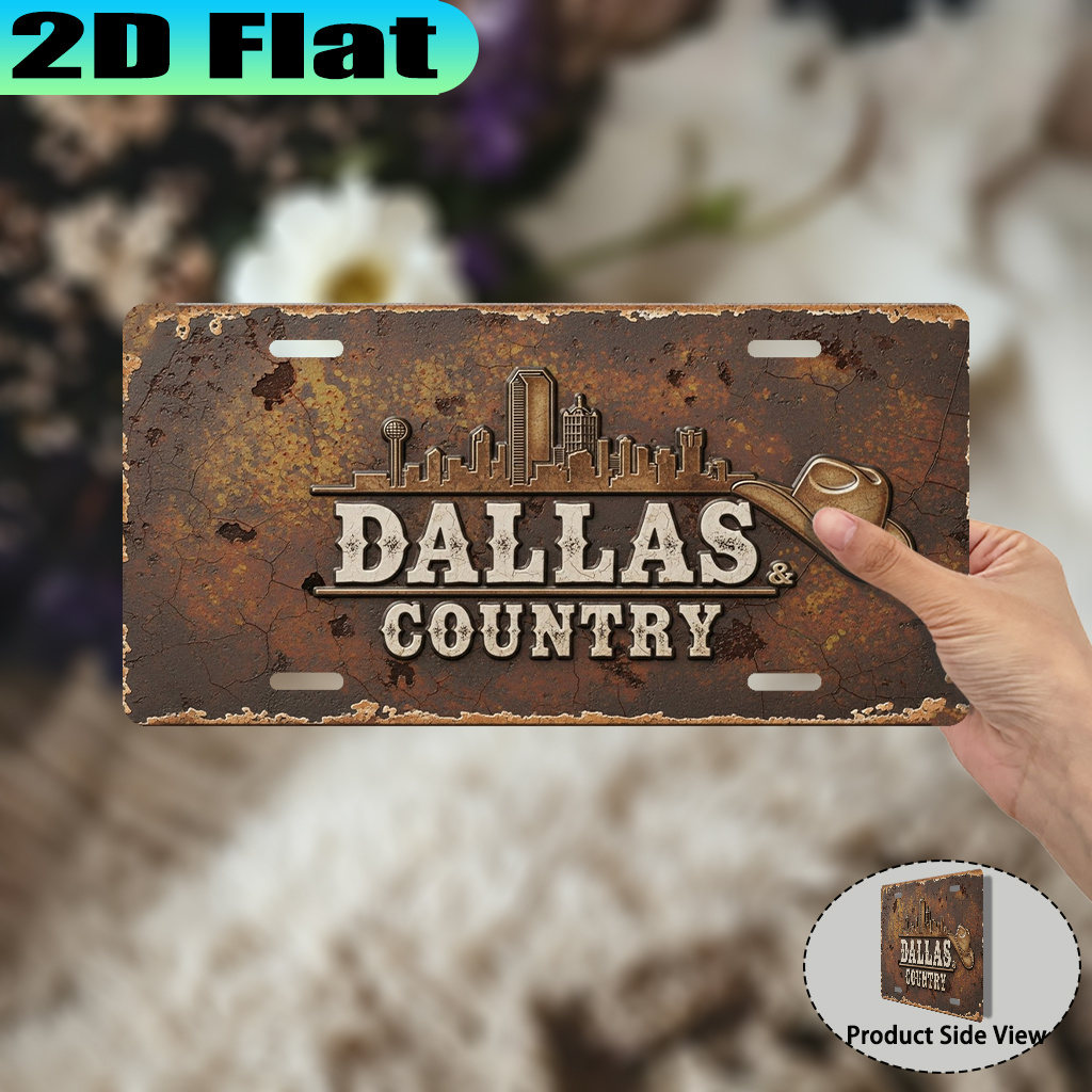 2D Flat Dallas & Country Cowbo - Home Decor Dallas 评论和价格