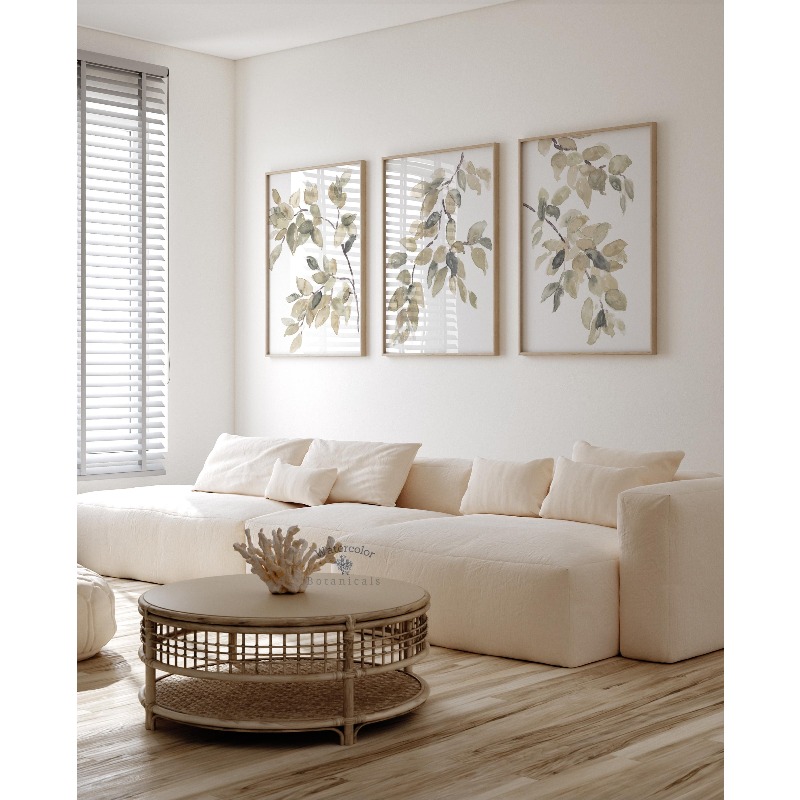 3pcs frameless Canvas Painting - Home Decor Mod 评论和价格
