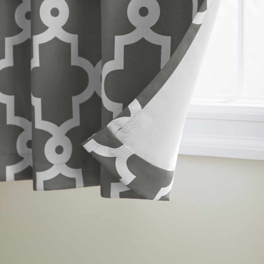 EVERYDAY Ironwork Geo Trellis  - Blackout Curtains 评论和价格