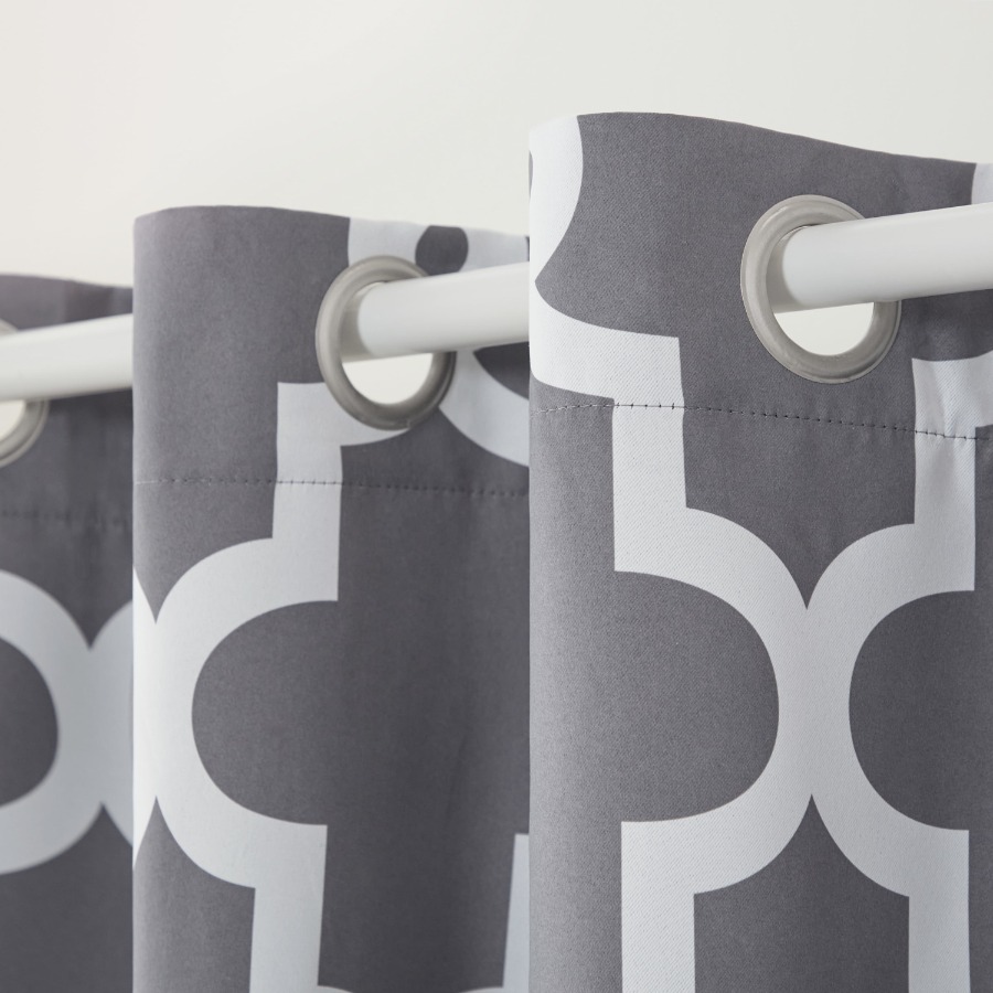 EVERYDAY Ironwork Geo Trellis  - Blackout Curtains 评论和价格