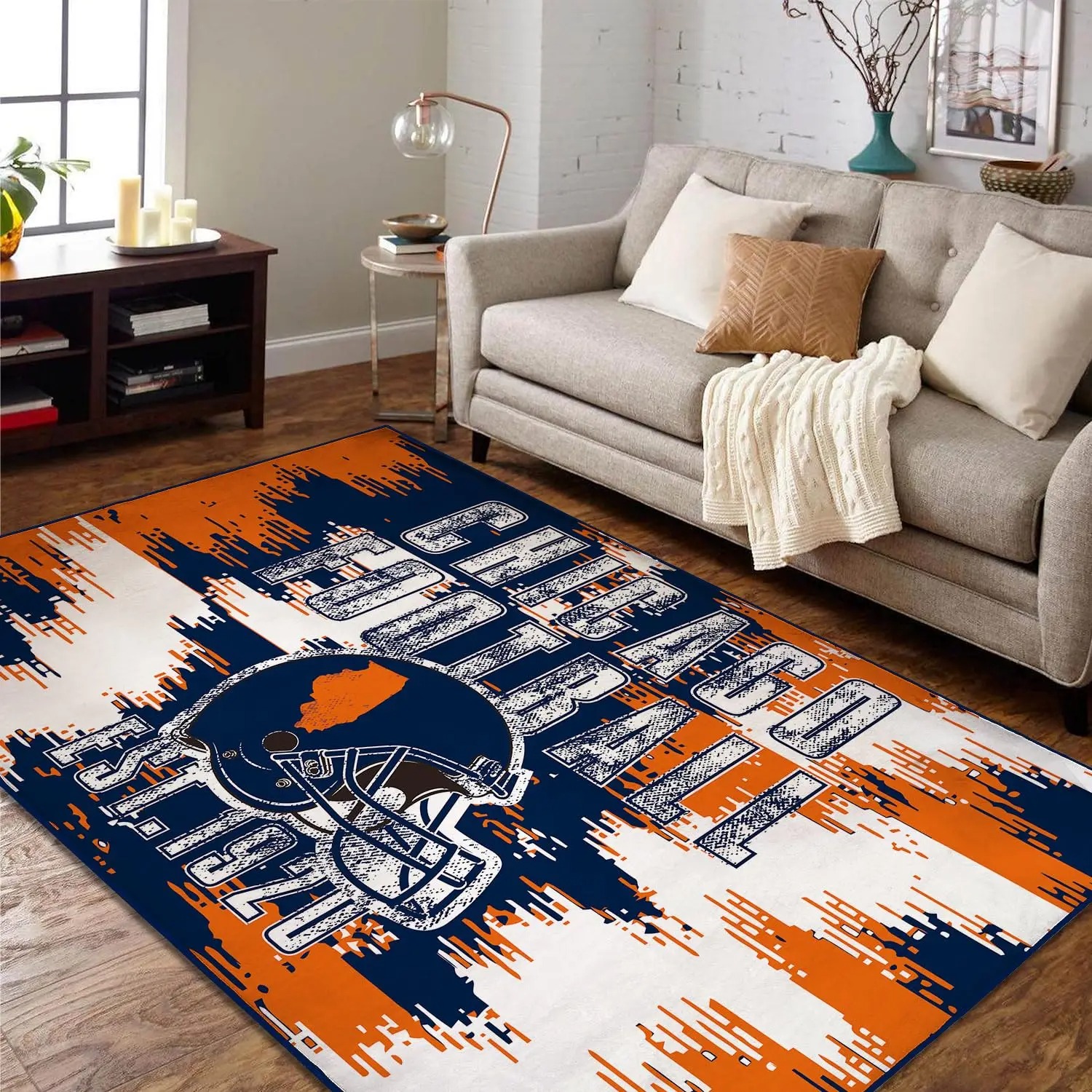 Football Team Themed Floor Mat - Home Decor Dallas 评论和价格