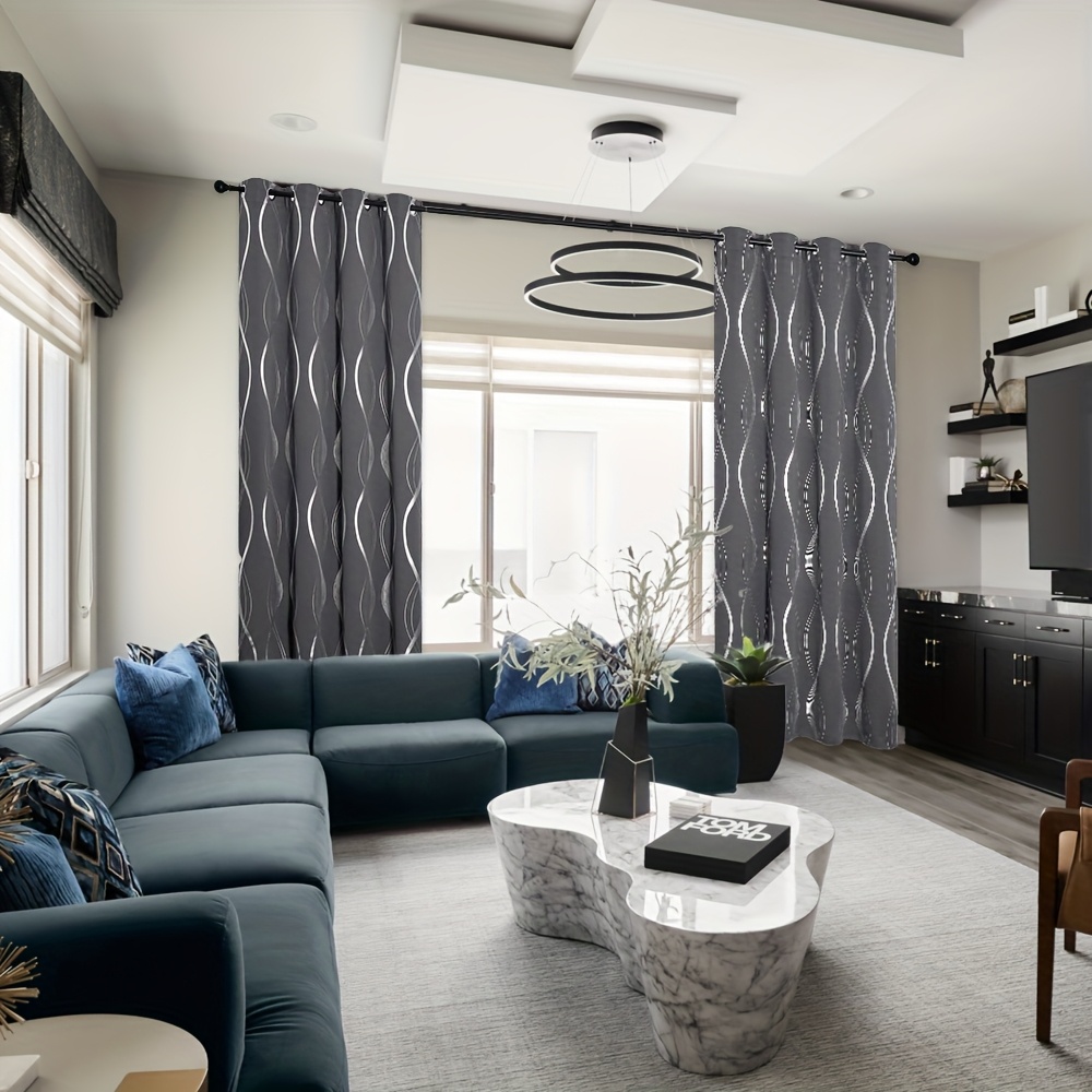 Blackout Curtains 2 Panels Set - Blackout Curtains 评论和价格