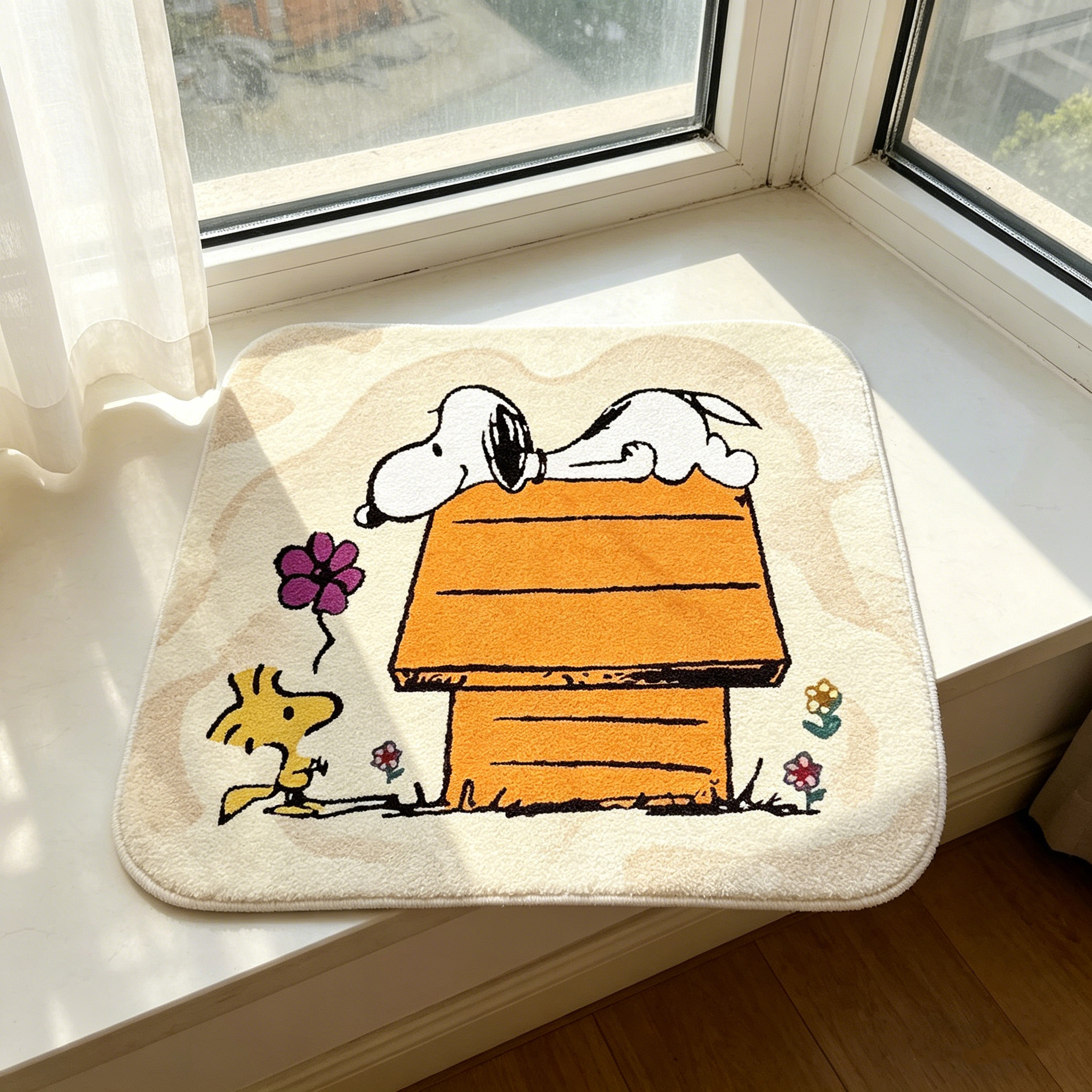 Cute Cartoon Snoopy House Shap - Flooring Home Decor 评论和价格