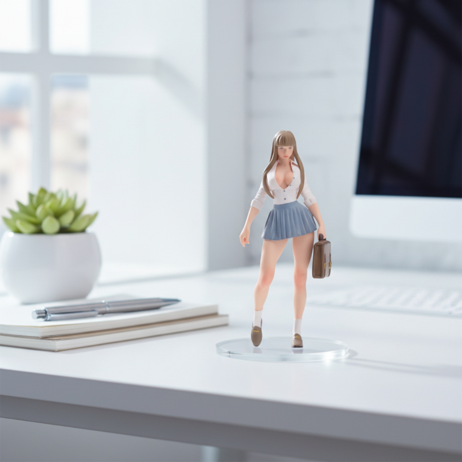 Hand-Painted Girl Figurine Min - Home Decor Product 评论和价格