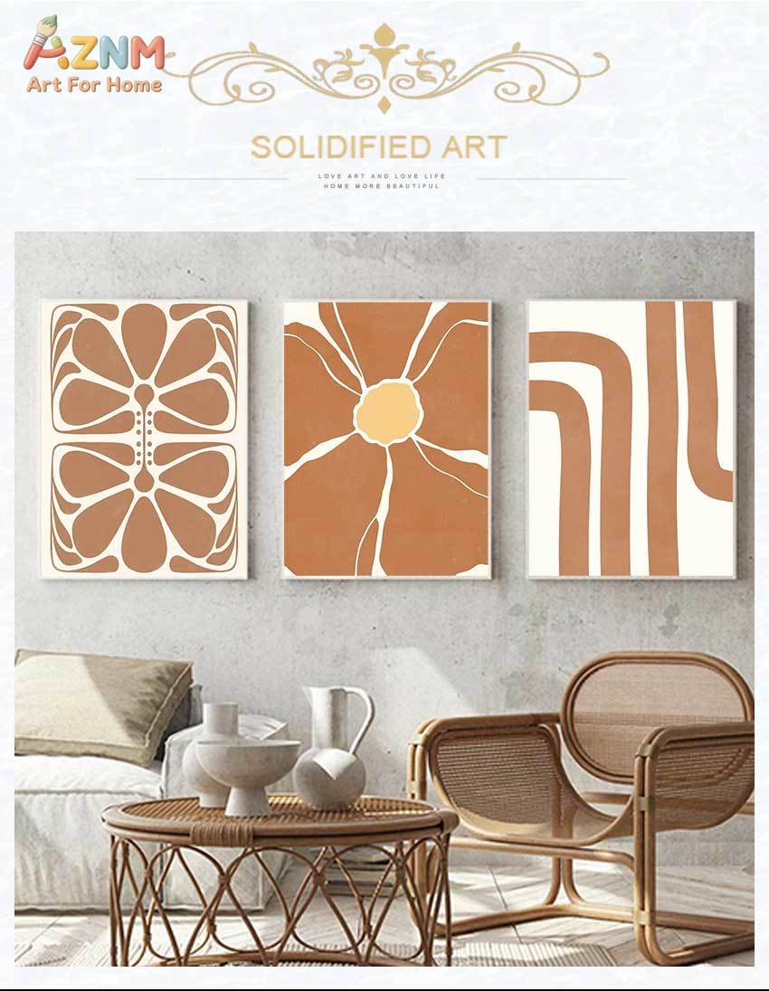 Burnt Orange Terracotta Print  - Home Decor Orange 评论和价格