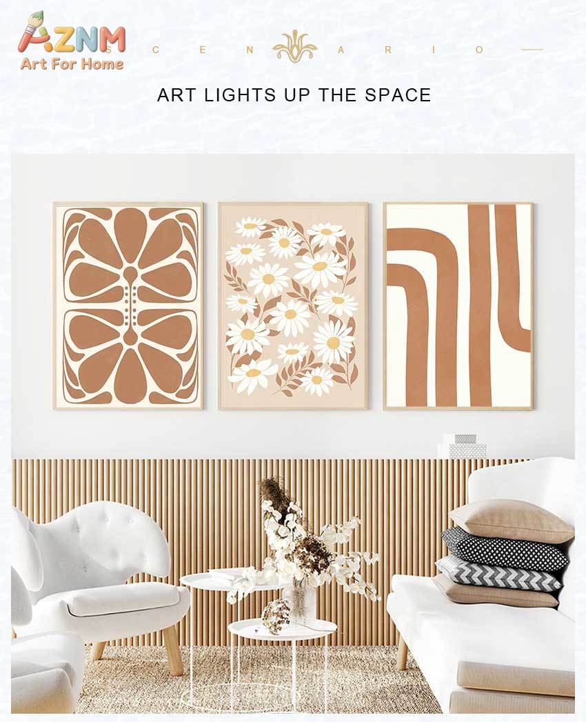 Burnt Orange Terracotta Print  - Home Decor Orange 评论和价格