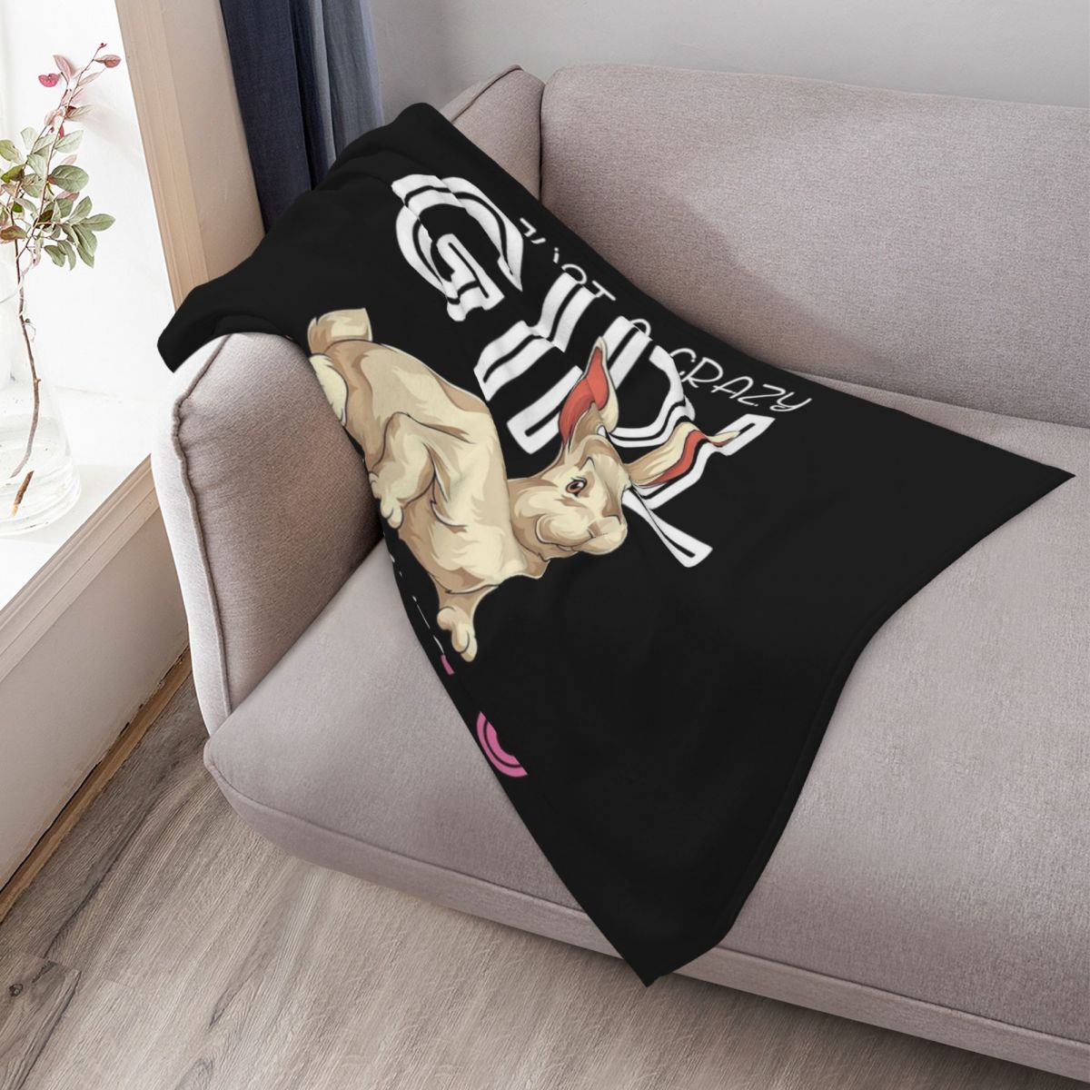 Animal Lover Women Bunny Just  - Home Decor Png 评论和价格