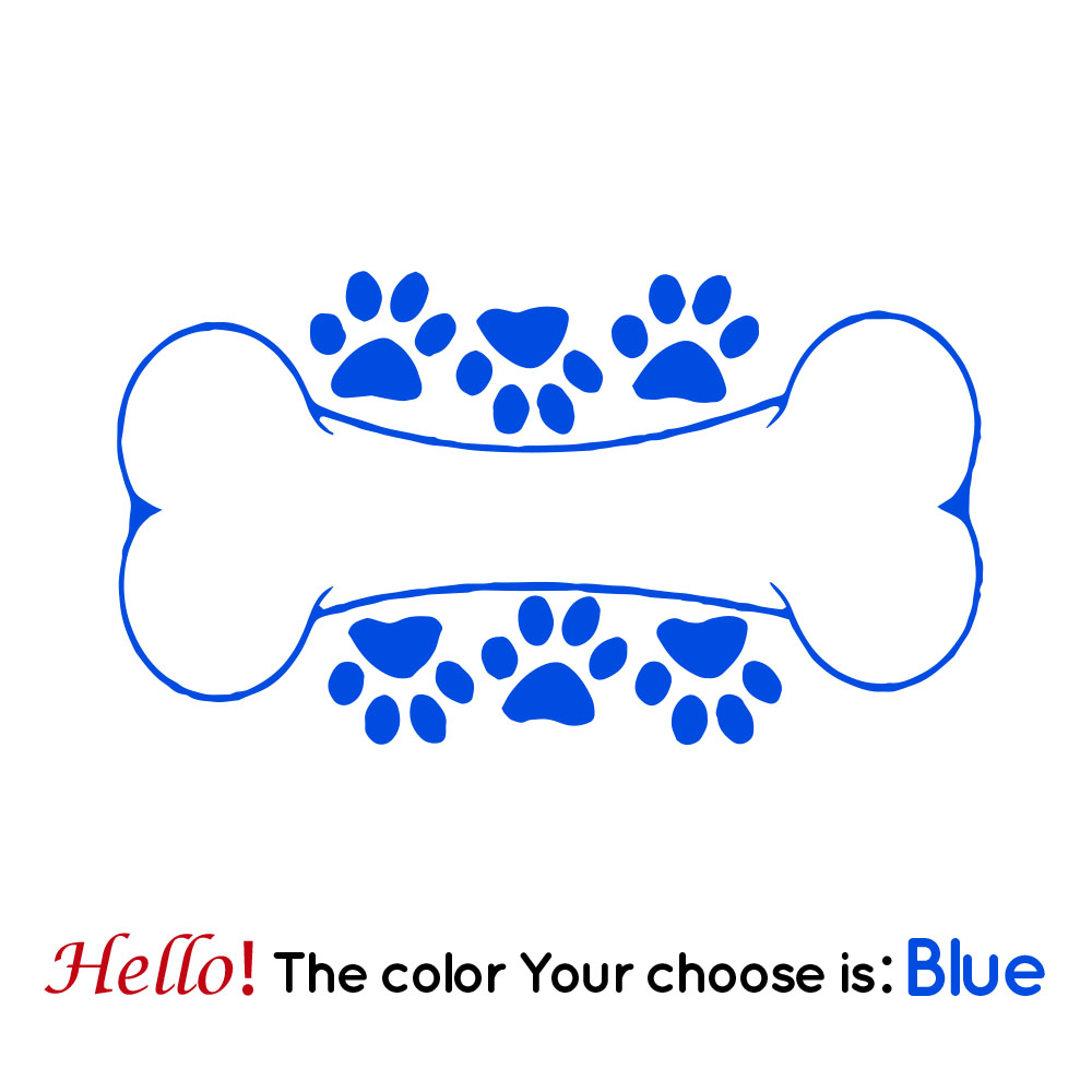 1 pc hot sale Dog Bone Wall De - Home Decor Vinyl Flooring 评论和价格