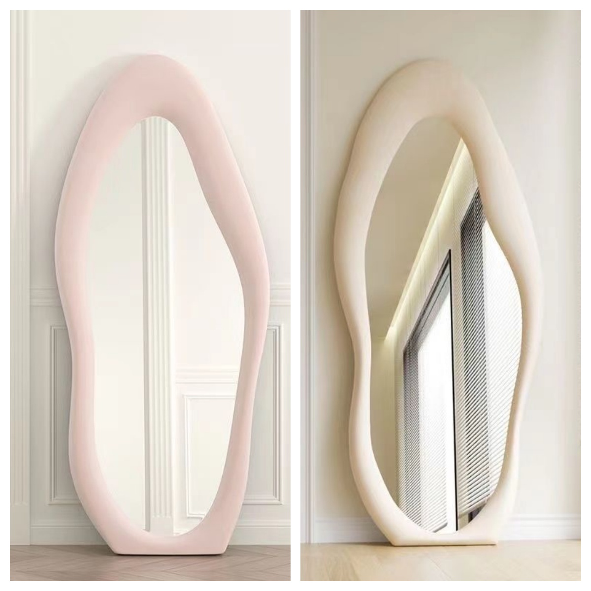 Cream Color Irregular Full Len - Flooring Home Decor 评论和价格