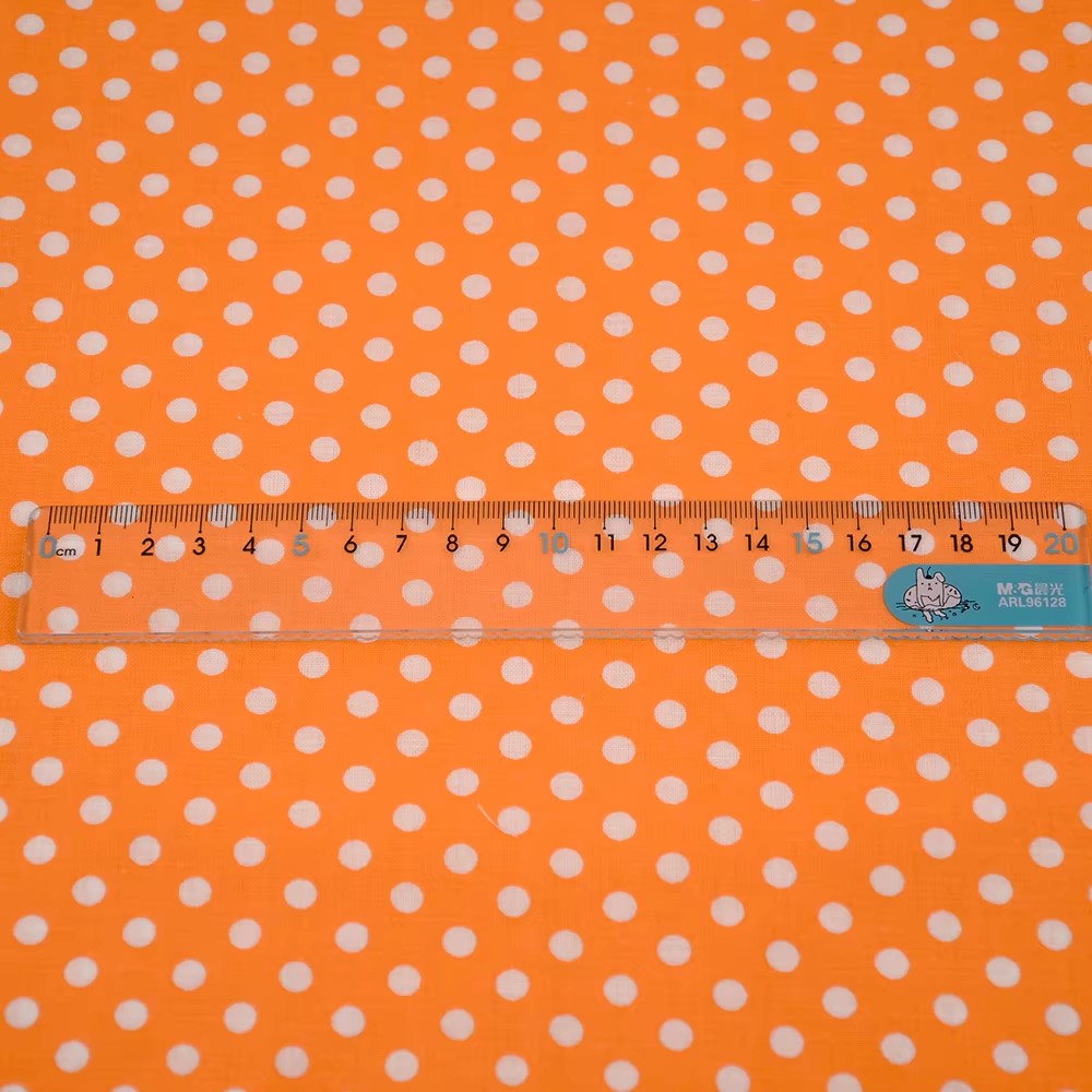 50X150CM White Orange Polka Do - Home Decor Orange 评论和价格
