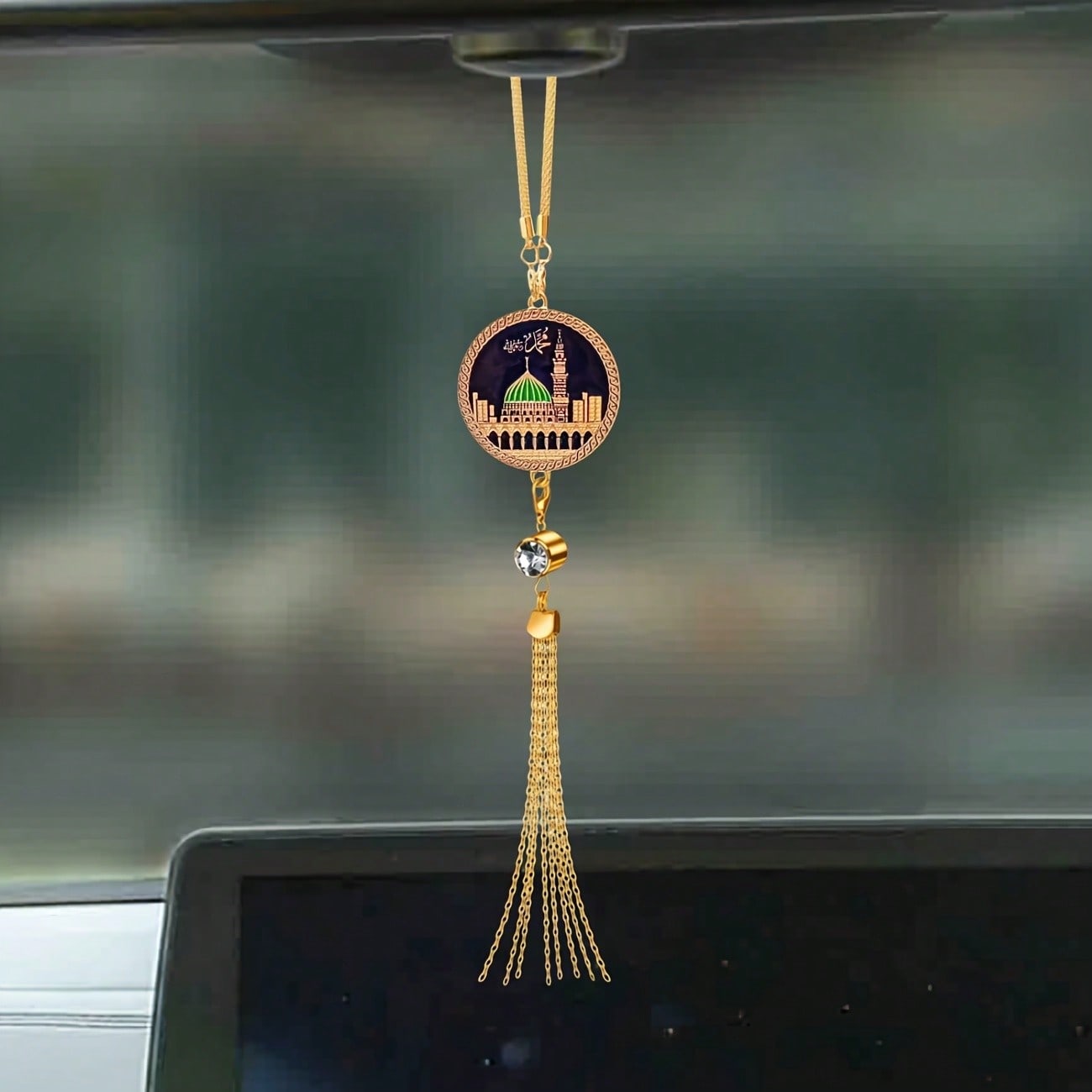 1 1.97-inch Islamic double-sid - Home Decor Exchange 评论和价格