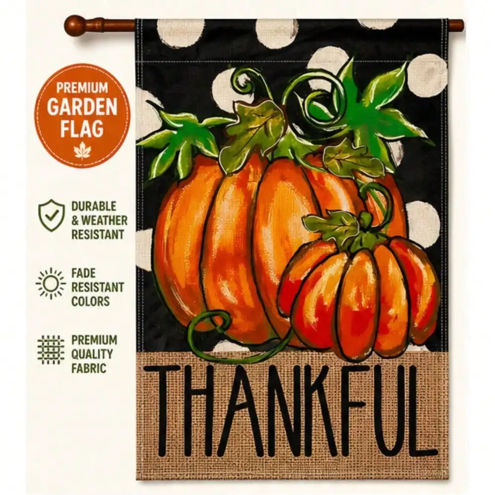 1pc, Thankful Orange Pumpkin P - Home Decor Orange 评论和价格