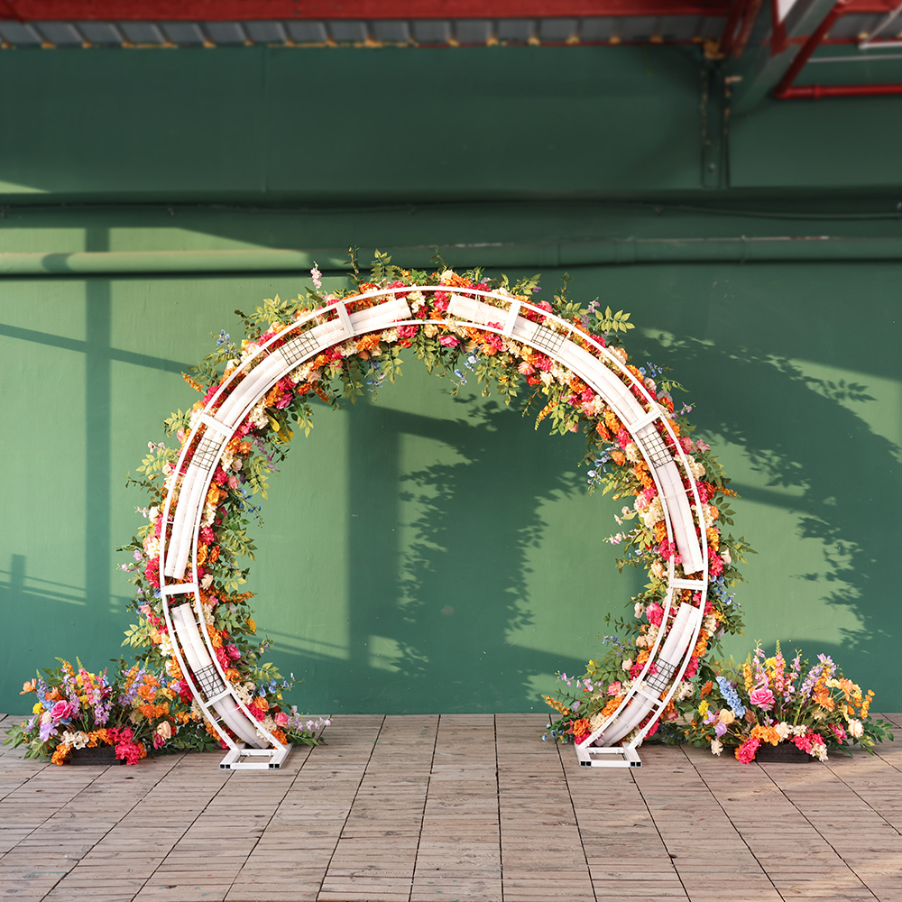 Orange Circle Artificial Flowe - Home Decor Orange 评论和价格