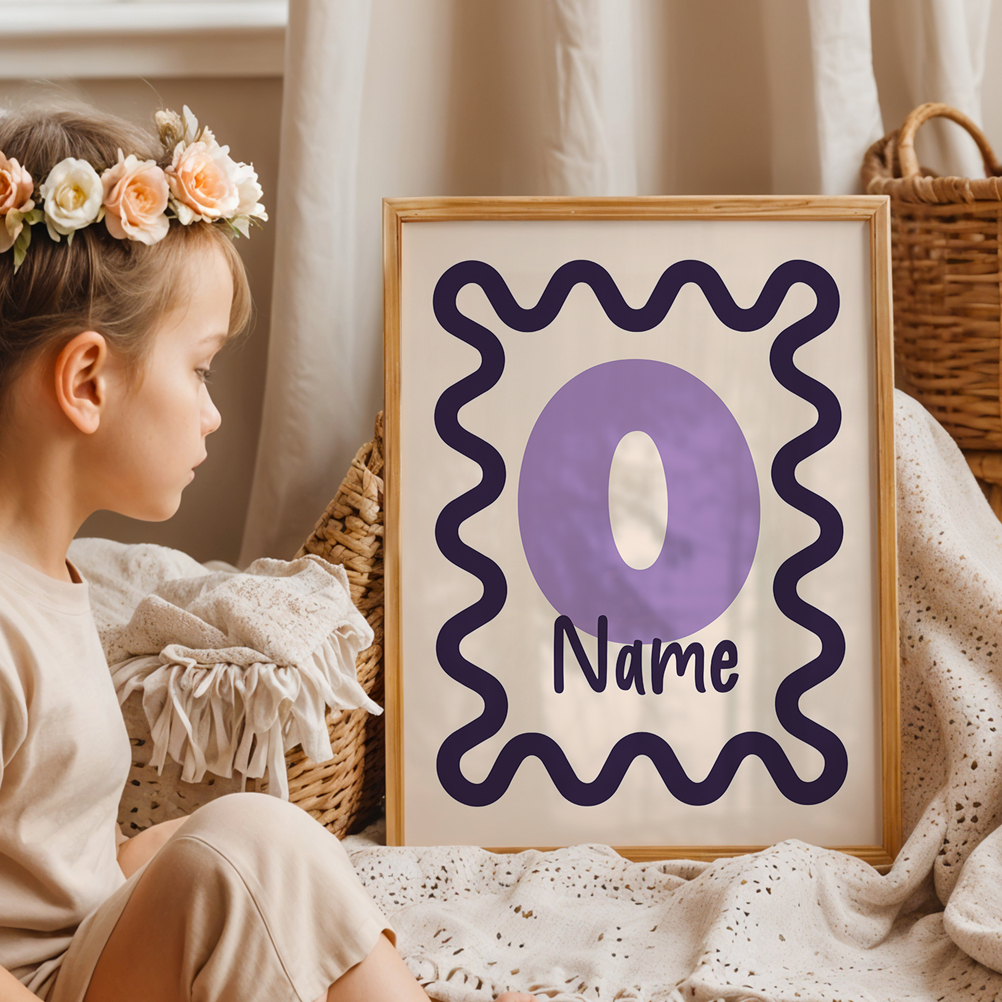 Personalized Custom Name Carto - Home Decor Wall Pictures 评论和价格