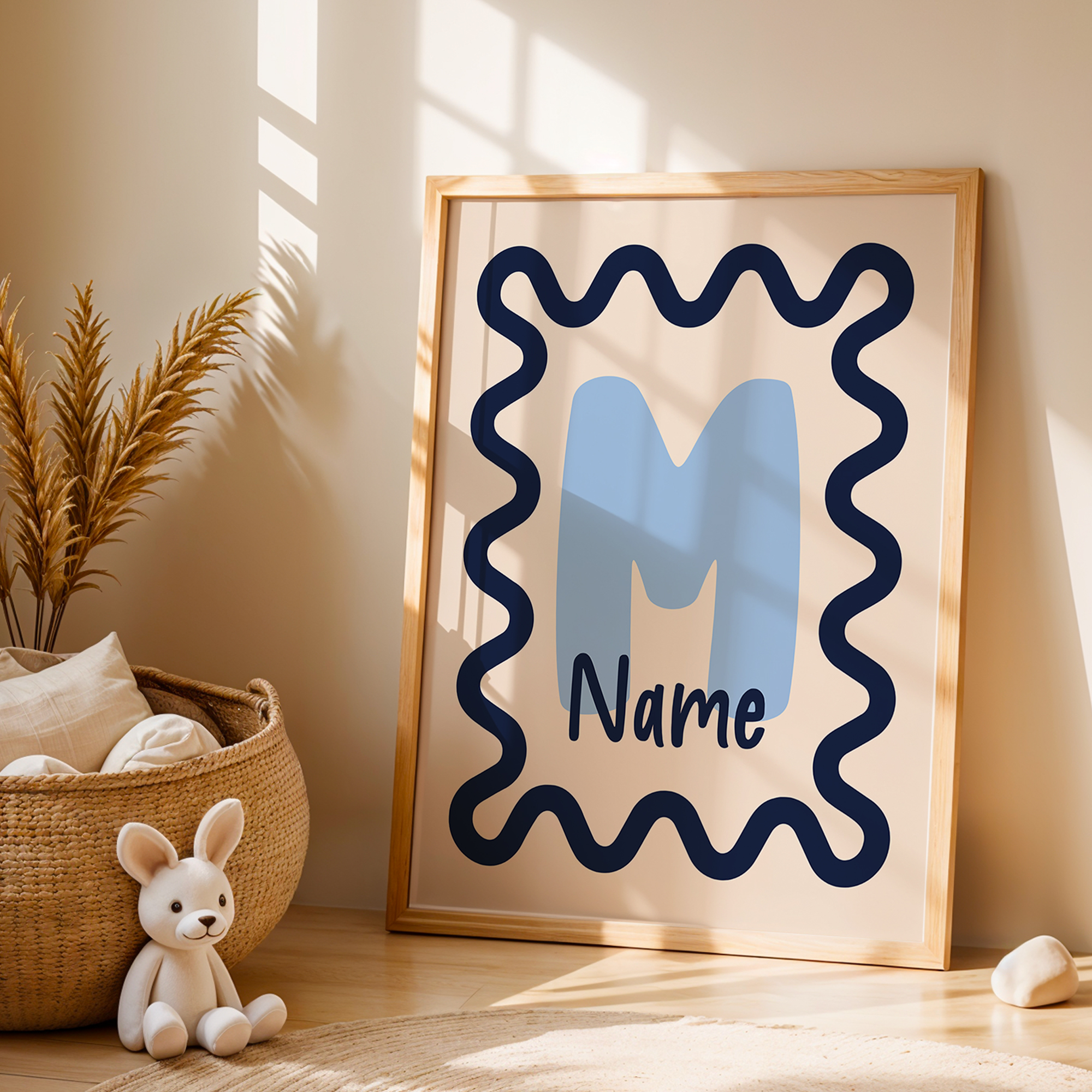 Personalized Custom Name Carto - Home Decor Wall Pictures 评论和价格