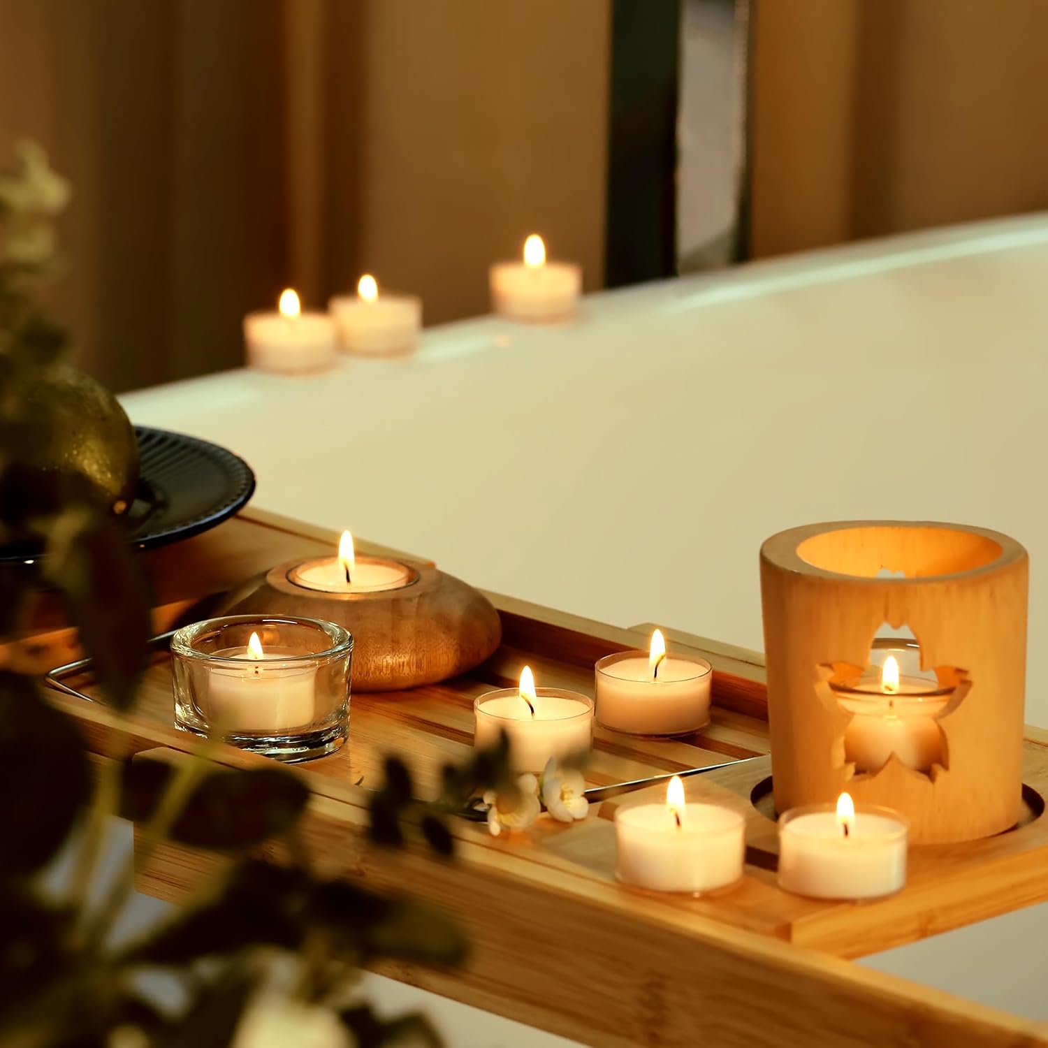 Tealight Candles Bulk 100 Pack - Home Decor Product 评论和价格