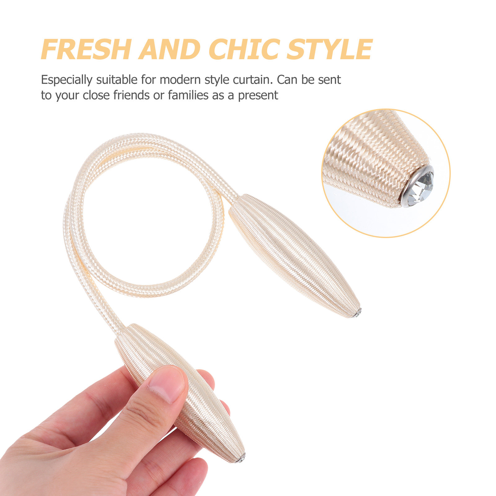 2Pcs Flexible Simple Curtain B - Home Decor Shop 评论和价格