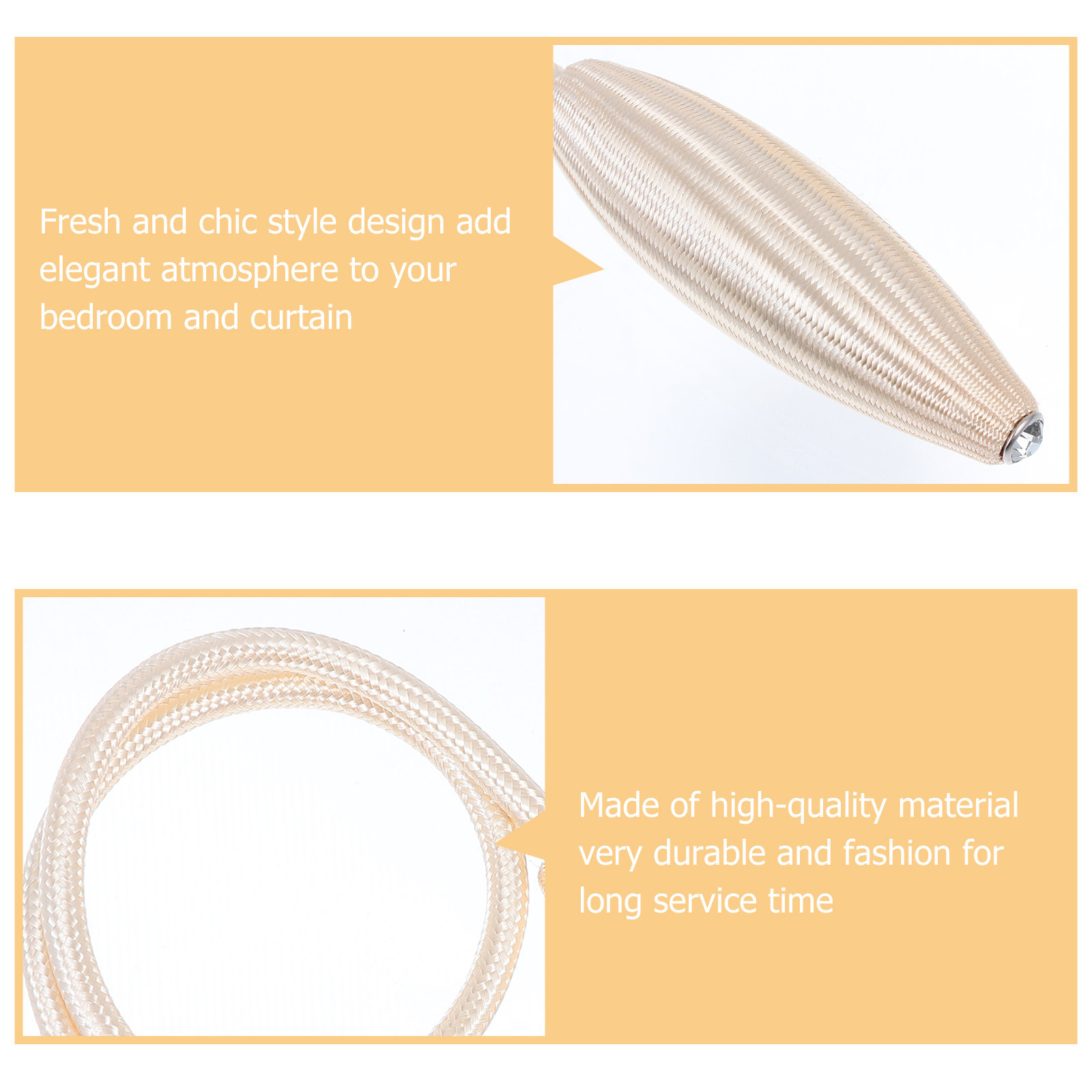 2Pcs Flexible Simple Curtain B - Home Decor Shop 评论和价格