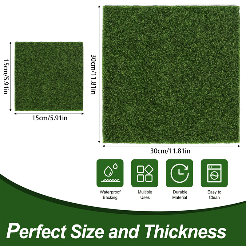 1pc 15/30cm Artificial Grassla - Flooring Home Decor 评论和价格