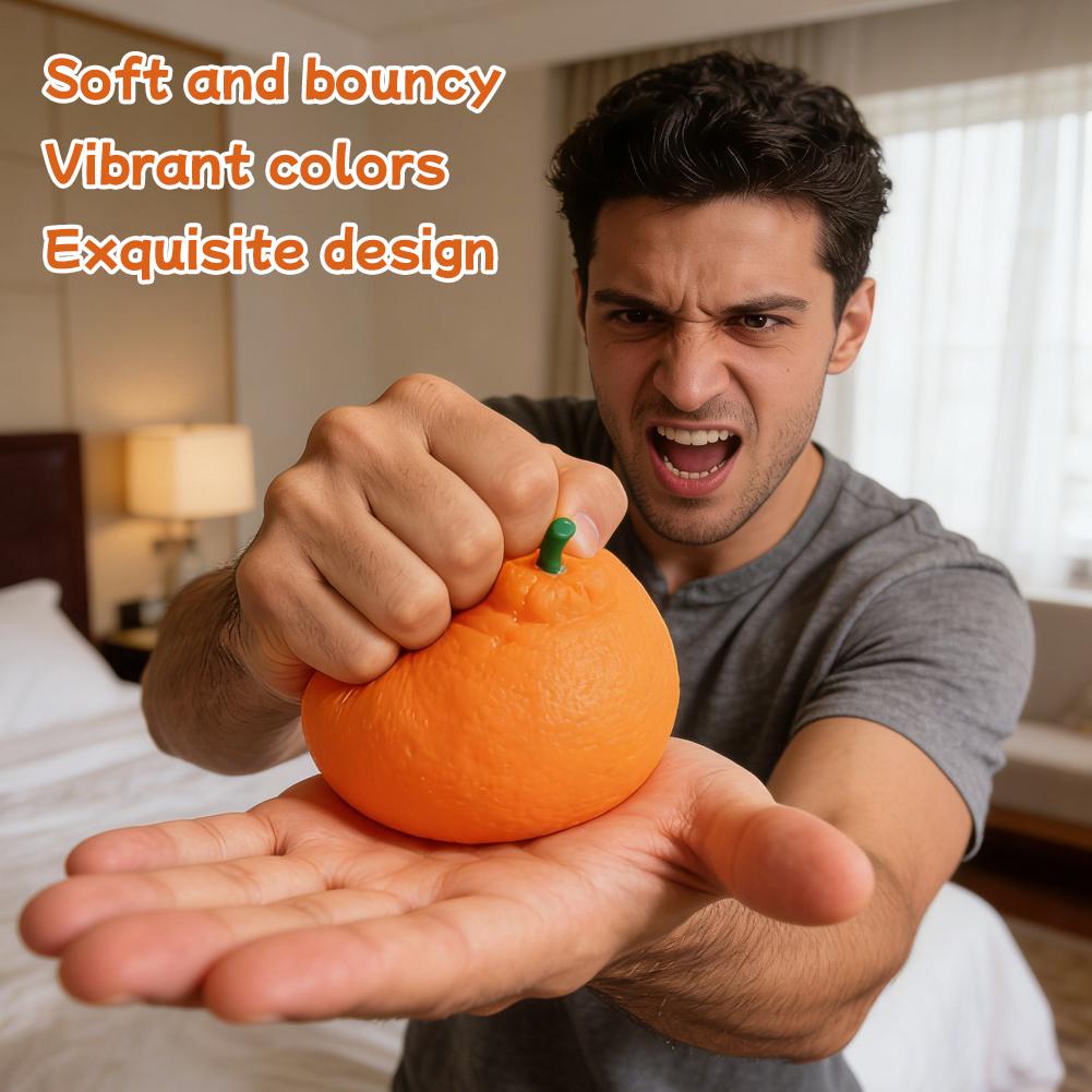 Ugly Orange Squeesh Toy For An - Home Decor Orange 评论和价格