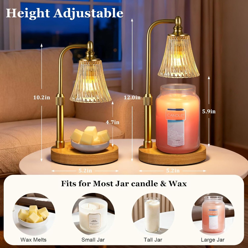 Candle Warmer Lamp with Timer  - Home Decor Product 评论和价格