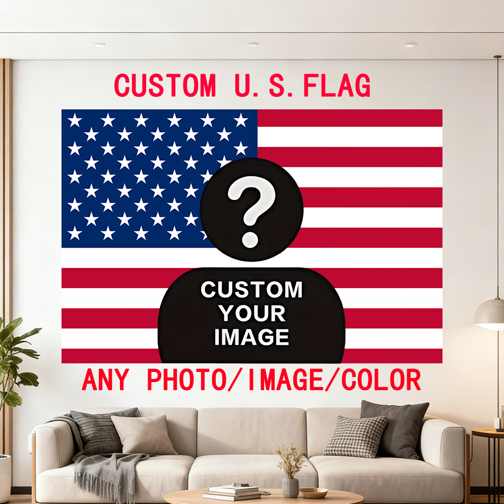 Custom USA PINK Flag Banner Pr - Home Decor Png 评论和价格