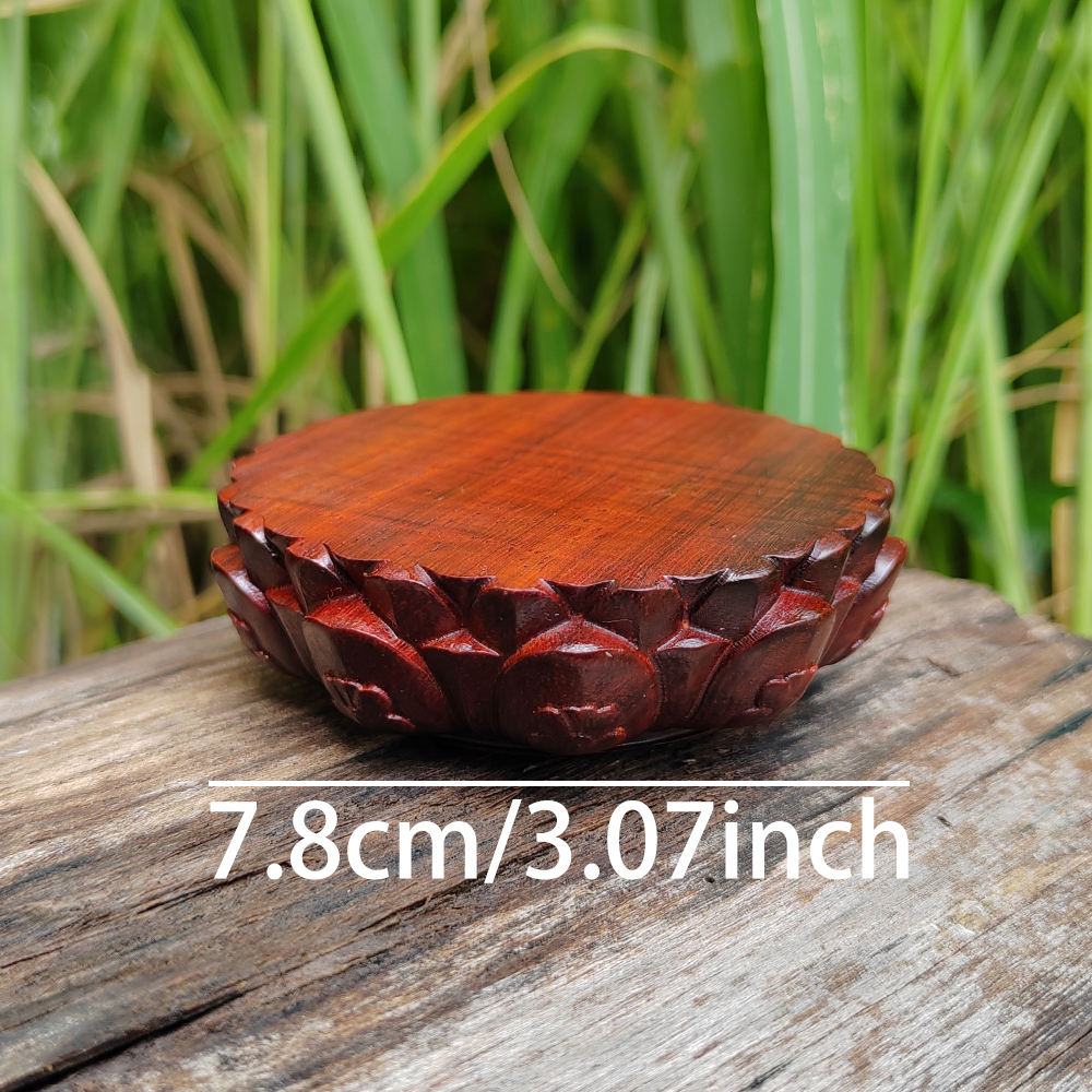 3inch Wooden Lotus Base Displa - Home Decor Exchange 评论和价格