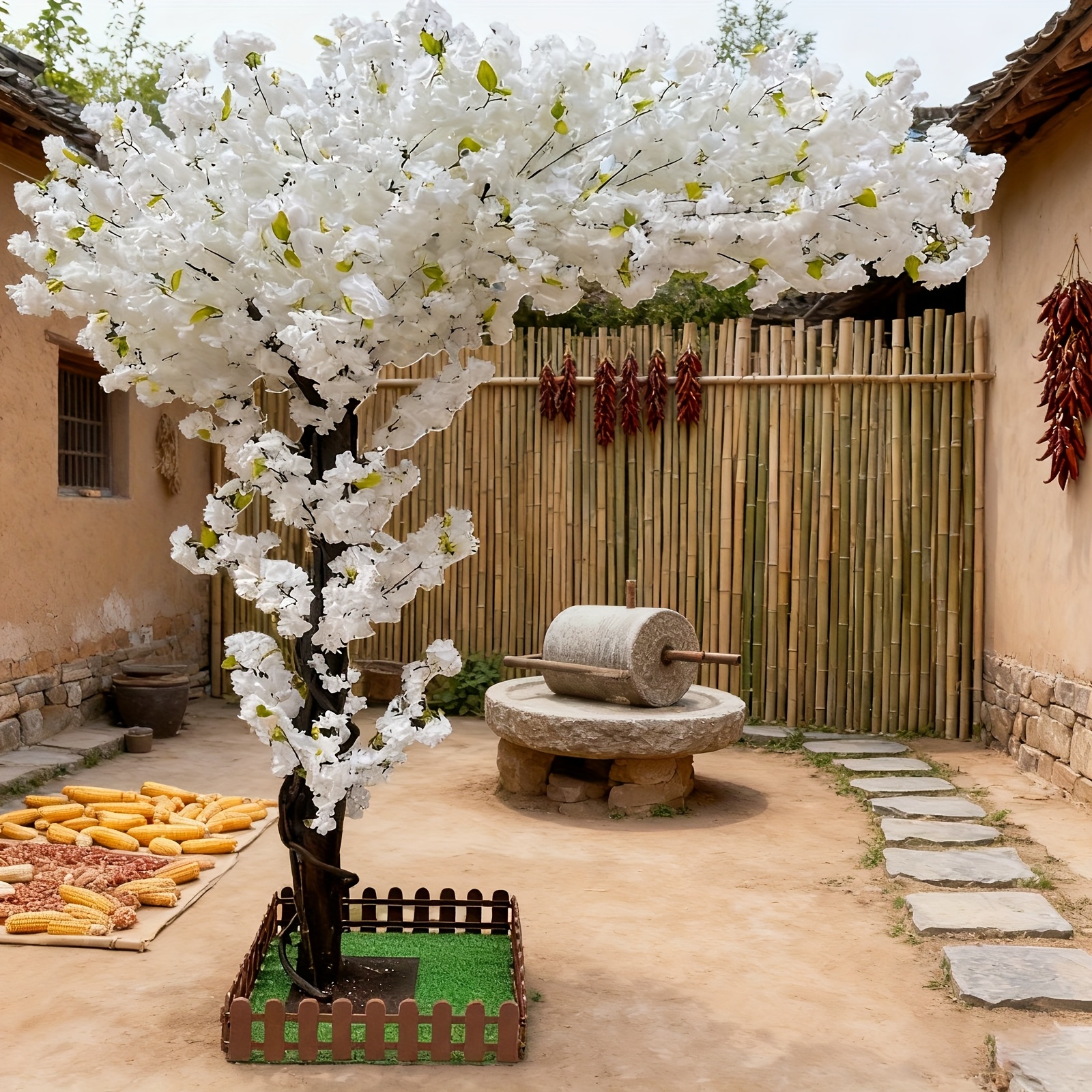 Artificial Cherry Blossom Tree - Home Decor Shop 评论和价格