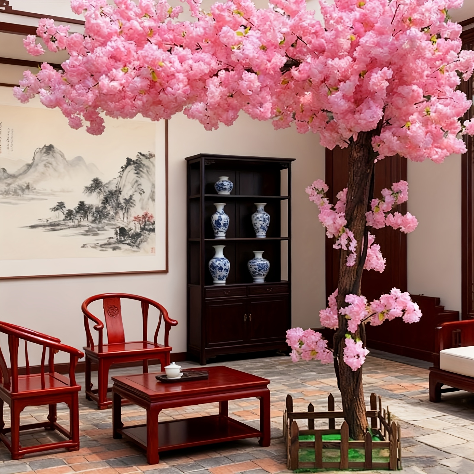 Artificial Cherry Blossom Tree - Home Decor Shop 评论和价格