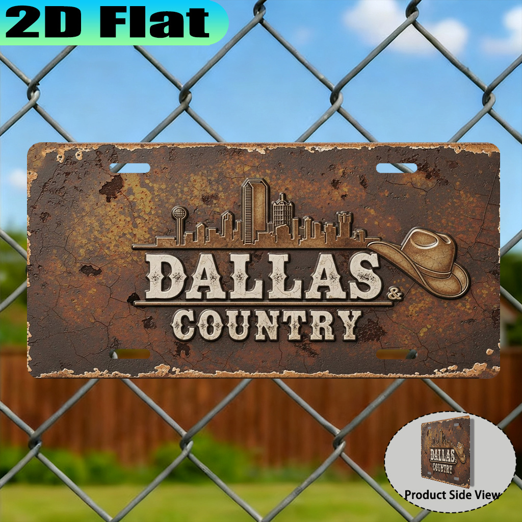 Dallas Country Cityscape AL Si - Home Decor Dallas 评论和价格
