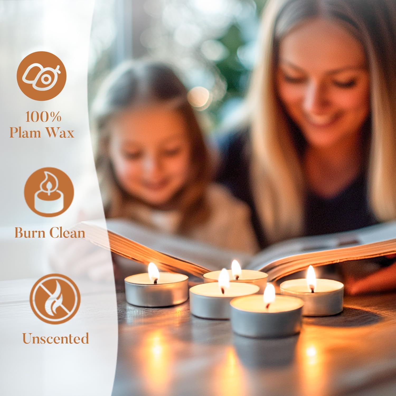 Tea Lights Candles Bulk 200 Pa - Home Decor Product 评论和价格