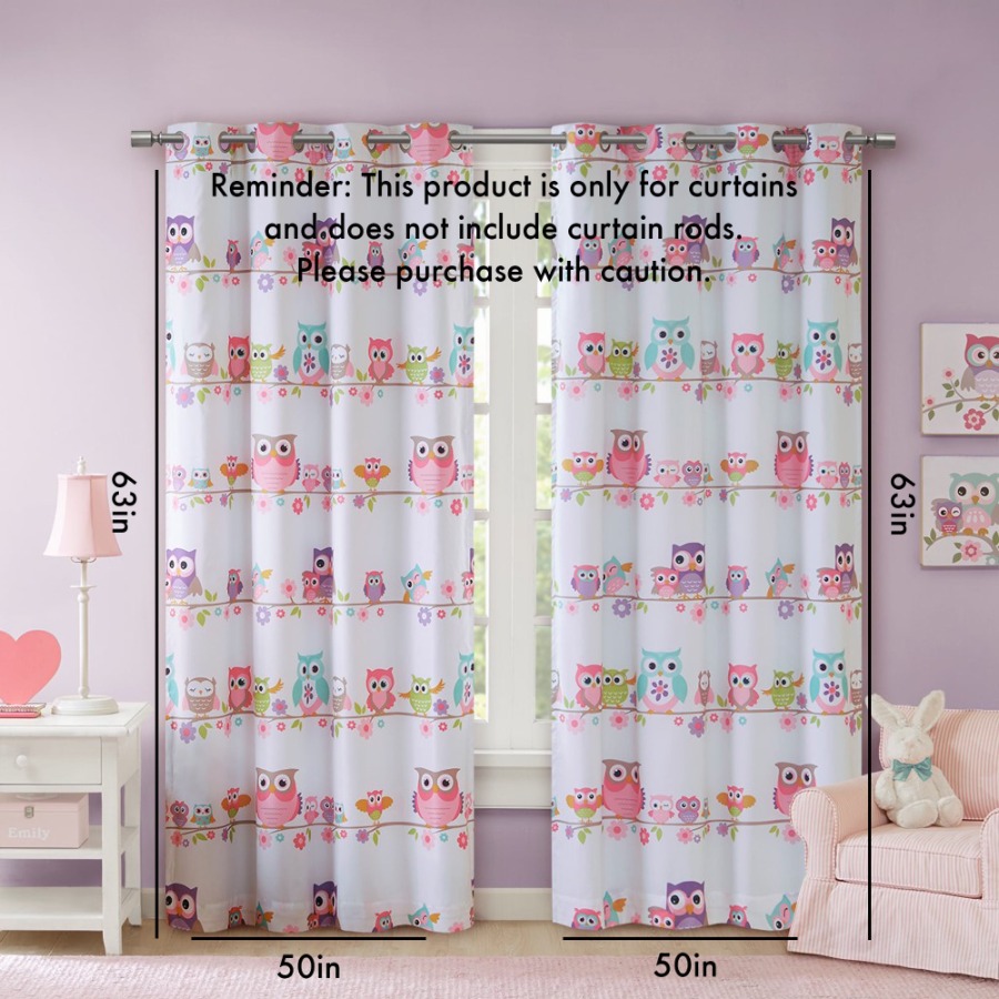 Printed Blackout Curtain Panel - Blackout Curtains 评论和价格