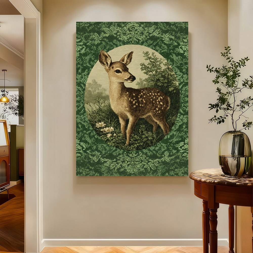 Framed Canvas Wall Art - Elega - Home Decor Orange 评论和价格