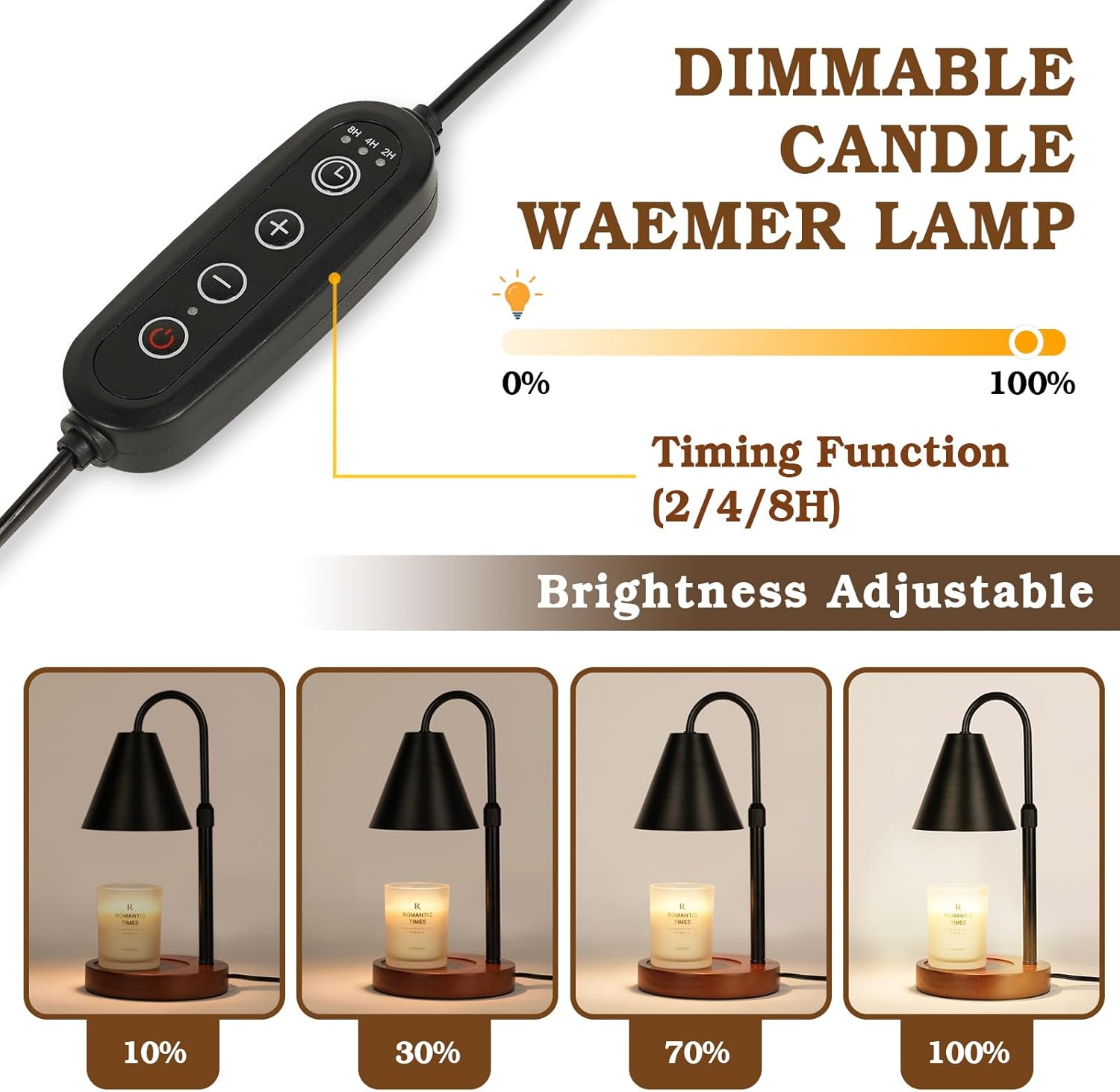 Candle Warmer Lamp with Timer  - Home Decor Product 评论和价格