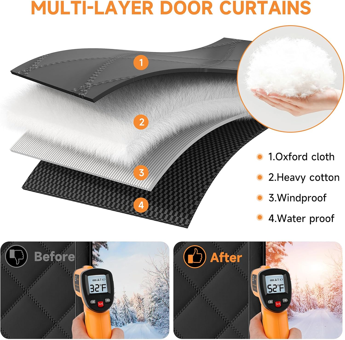 RV Quilted Blackout Thermal Ca - Blackout Curtains 评论和价格